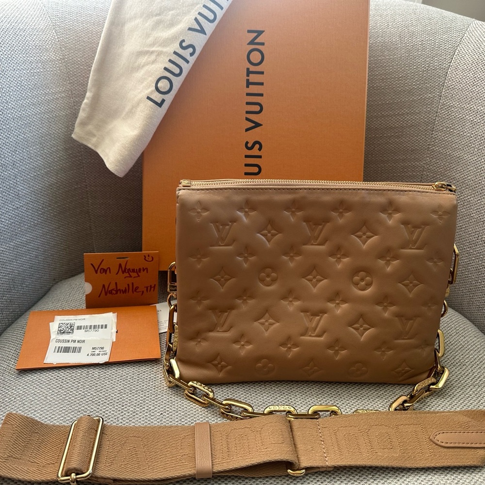 Louis Vuitton Brown Monogram Crossbody Bag